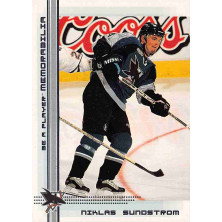 Sundstrom Niklas - 2000-01 BAP Memorabilia No.256
