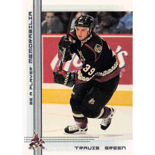 Green Travis - 2000-01 BAP Memorabilia No.327