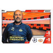 Bosz Peter - 2023-24 Topps Match Attax UCL Extra No.63