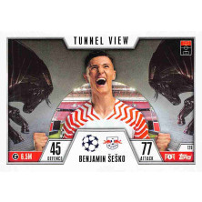 Šeško Benjamin - 2023-24 Topps Match Attax UCL Extra No.129