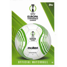 UEFA Europa Conference League Official Matchball - 2023-24 Topps Match Attax UCL Extra No.192