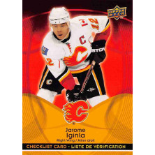 Iginla Jarome - 2009-10 McDonalds Upper Deck Checklists No.CL2