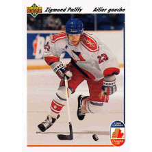 Pálffy Žigmund - 1991-92 Upper Deck French No.16