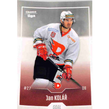 Kolář Jan - 2022-23 Goal Cards Chance liga No.146