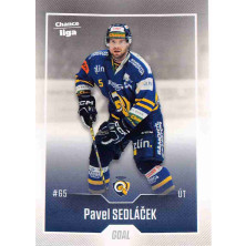 Sedláček Pavel - 2022-23 Goal Cards Chance liga No.199