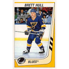 Hull Brett - 1989-90 Panini Stickers No.117