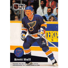 Hull Brett - 1991-92 Pro Set French No.326