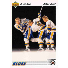 Hull Brett - 1991-92 Upper Deck French No.464