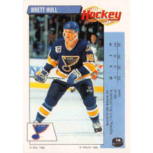 Hull Brett - 1992-93 Panini Stickers No.16