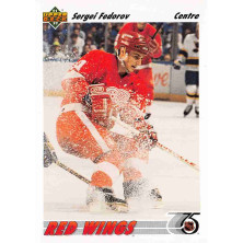 Fedorov Sergei - 1991-92 Upper Deck French No.144