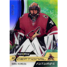 Vejmelka Karel - 2021-22 Synergy Exceptional Futures Purple No.EF-KV
