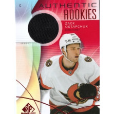 Ostapchuk Zack - 2024-25 SP Game Used Red Jersey black No.211