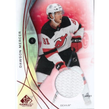 Mercer Dawson - 2024-25 SP Game Used Red Jersey No.59
