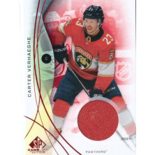 Verhaeghe Carter - 2024-25 SP Game Used Red Jersey No.10
