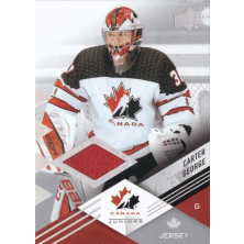George Carter - 2024-25 Upper Deck Team Canada Juniors Jersey No.62
