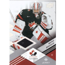 Rousseau Mathis - 2024-25 Upper Deck Team Canada Juniors Jersey No.17