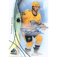 Novak Thomas - 2024-25 SP Game Used Blue Autographs No.24
