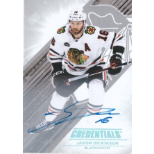 Dickinson Jason - 2024-25 Credentials Autographs No.90