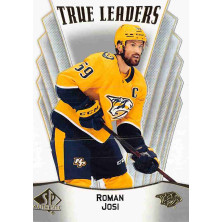 Josi Roman - 2021-22 SP Authentic True Leaders No.TL14
