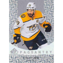 Josi Roman - 2022-23 SP Authentic Pageantry No.P5
