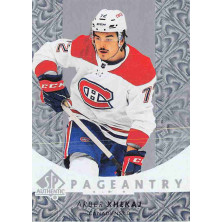Xhekaj Arber - 2022-23 SP Authentic Pageantry No.P68