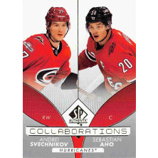 Svechnikov Andrei, Aho Sebastian - 2022-23 SP Authentic Collaborations No.C4