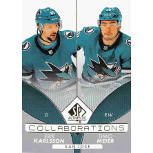 Karlsson Erik, Meier Timo - 2022-23 SP Authentic Collaborations No.C24