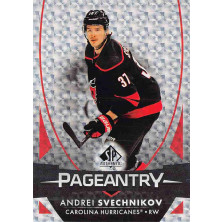 Svechnikov Andrei - 2023-24 SP Authentic Pageantry No.P3