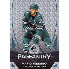 Ferraro Mario - 2023-24 SP Authentic Pageantry No.P27