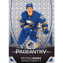 Krebs Peyton - 2023-24 SP Authentic Pageantry No.P49