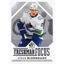 McDonough Aidan - 2023-24 SP Authentic Freshman Focus No.FF17