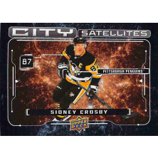 Crosby Sidney - 2024-25 Upper Deck City Satellites Black No.CS1
