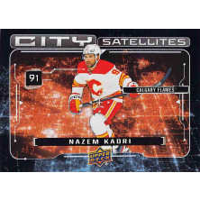 Kadri Nazem - 2024-25 Upper Deck City Satellites Black No.CS7