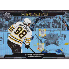 Pastrnak David - 2024-25 Upper Deck Aimbots Black No.8