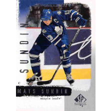 Sundin Mats - 2000-01 SP Authentic No.82