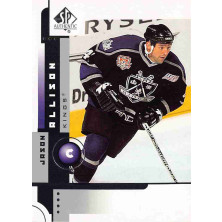 Allison Jason - 2001-02 SP Authentic No.38