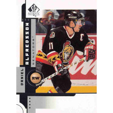 Alfredsson Daniel - 2001-02 SP Authentic No.59