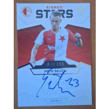 Ševčík Petr - 2021-22 SportZoo Fortuna:Liga Signed Stars Level 1 No.S1-PS A3