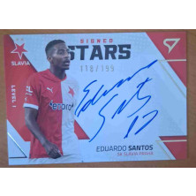 Santos Eduardo - 2022-23 SportZoo Fortuna:Liga Signed Stars Level 1 No.SL1-ES A3