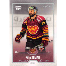 Seman Filip - 2022-23 Goal Cards Chance liga Silver No.9