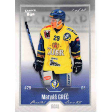 Gréč Matyáš - 2022-23 Goal Cards Chance liga Silver No.90