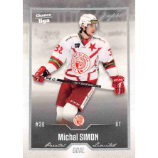 Simon Michal - 2022-23 Goal Cards Chance liga Silver No.108