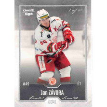 Závora Jan - 2022-23 Goal Cards Chance liga Silver No.109