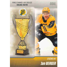 Berger Jan - 2022-23 Goal Cards Chance liga Finále No.FV-11