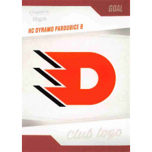 HC Dynamo Pardubice "B" - 2022-23 Goal Cards Chance liga Club Logo No.11