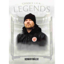 Málek Roman - 2022-23 Goal Cards Chance liga Legends No.LL-12