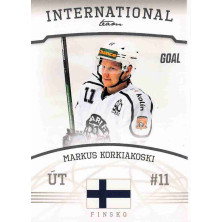 Korkiakoski Markus - 2022-23 Goal Cards Chance liga International Team No.IT-8