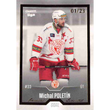 Poletín Michal - 2022-23 Goal Cards Chance liga Gold No.107