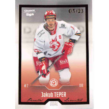 Teper Jakub - 2022-23 Goal Cards Chance liga Gold No.130