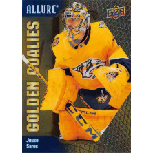 Saros Juuse - 2023-24 Allure Golden Goalies No.GG-3